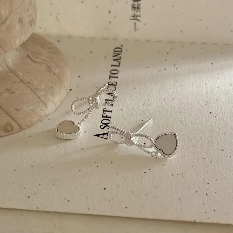 Heart Hoop Earrings