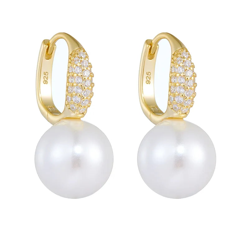 Sweet Pearl Drop Earrings