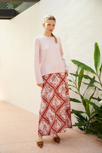 The Dreamer Label - Solar Flair Knit Sweater Pink