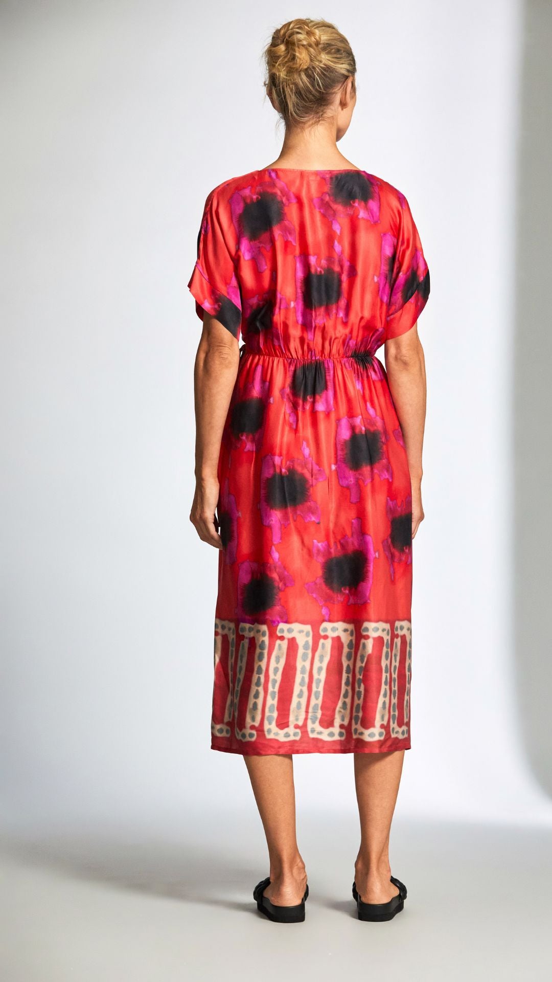 Peruzzi - Print Long Dress - Red