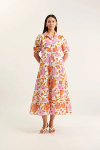 Alessandra - Marlow Dress - Calypso Pink