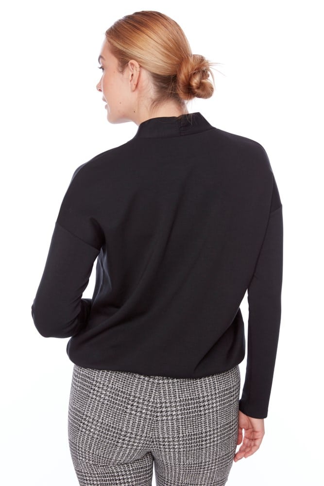 UP - Butter V-Neck Draw String Top