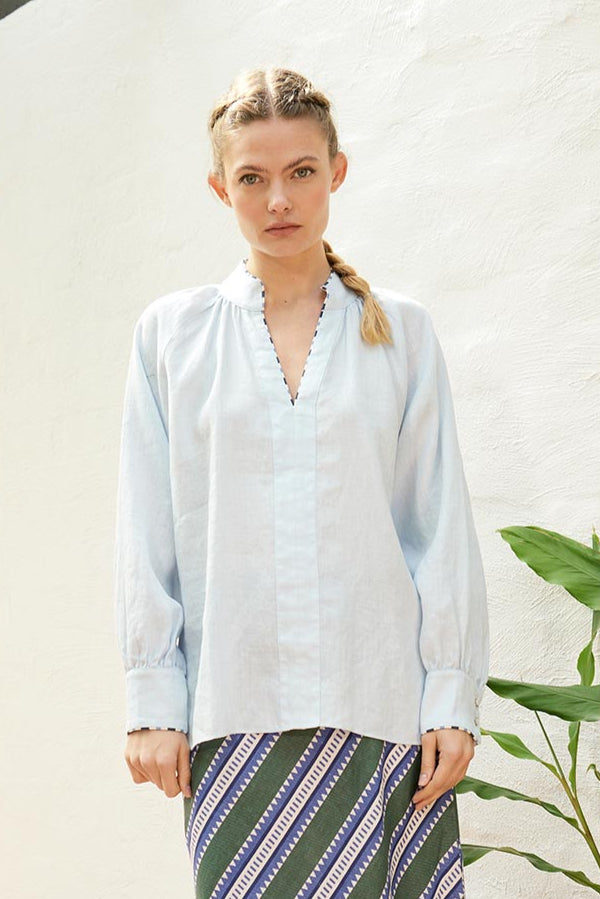 Dreamer Label -  Chloe Linen Blouse