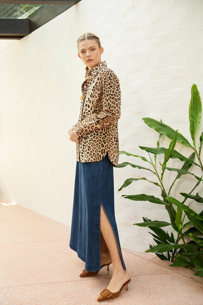 Dreamer Label -  River Leopard Shirt