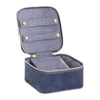 Luxe Velvet Jewelry Cube