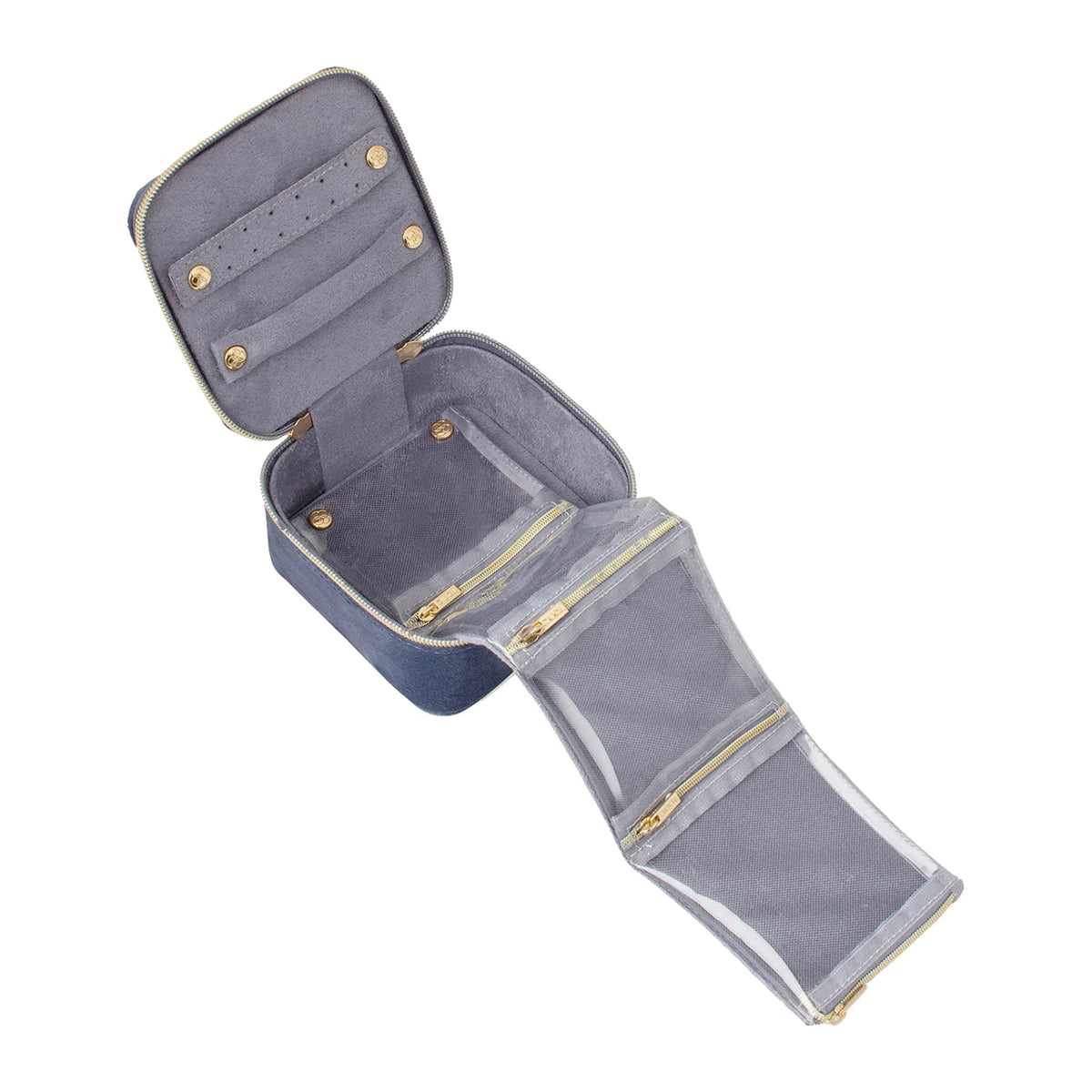 Luxe Velvet Jewelry Cube