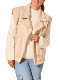 Tribal -  Sherpa Sleeveless Vest