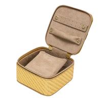 Herringbone Jewelry Cube