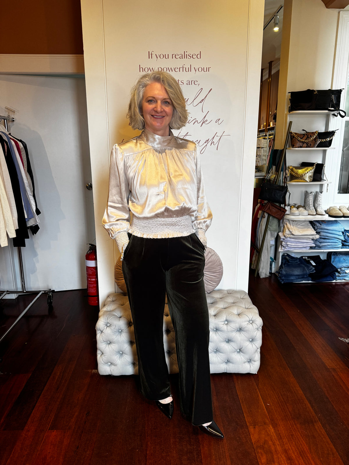 Joey the Label - Juliette Shimmer Blouse