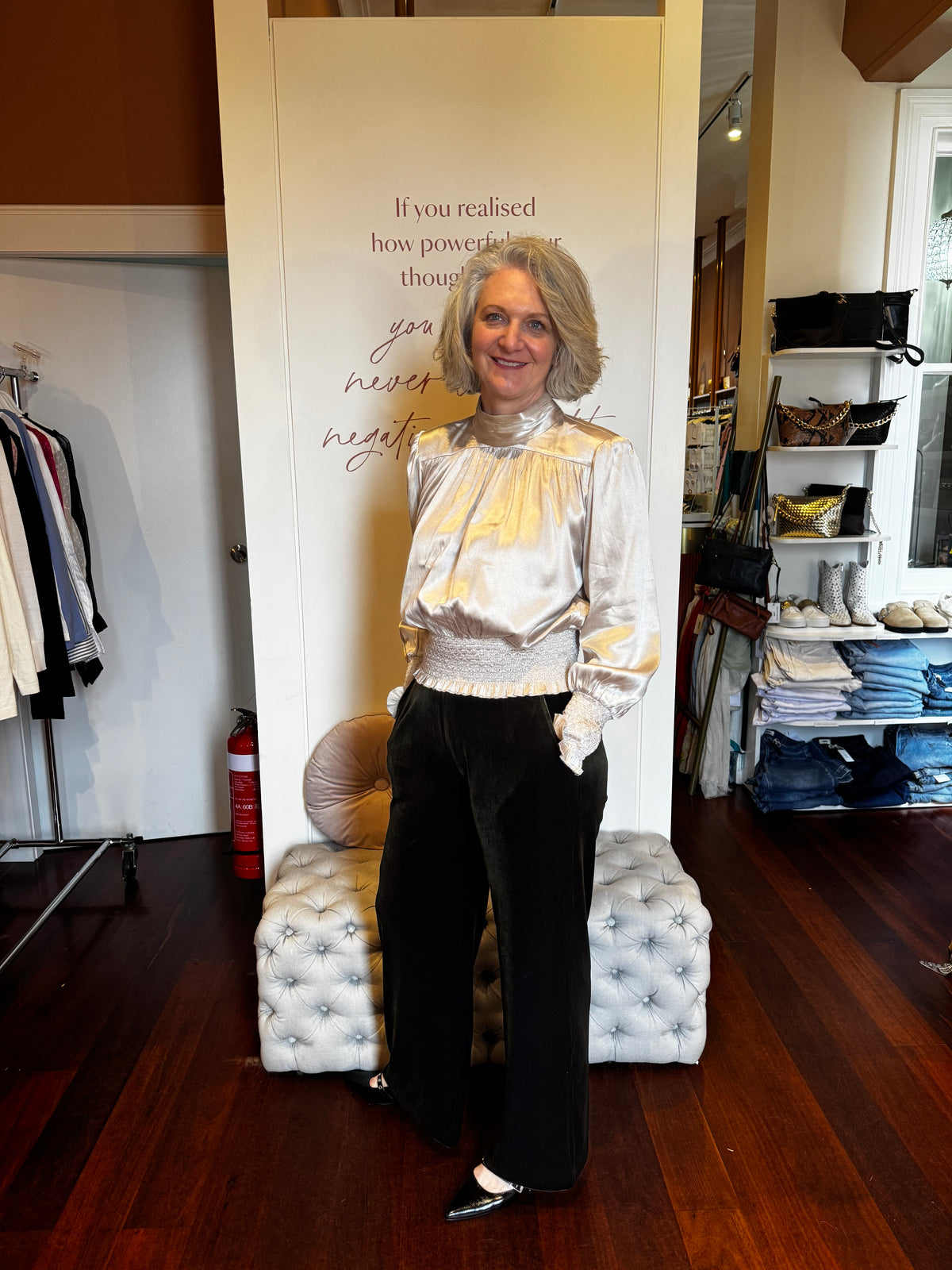 Joey the Label - Juliette Shimmer Blouse