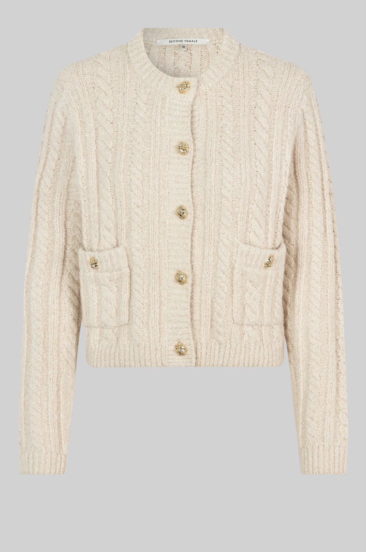 Second Female - Karolica Pumice stone Cardigan