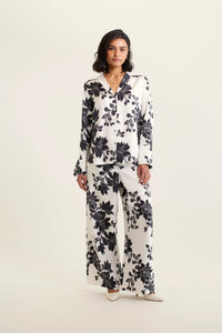 Alessandra - Classic Sabrina Silk Shirt