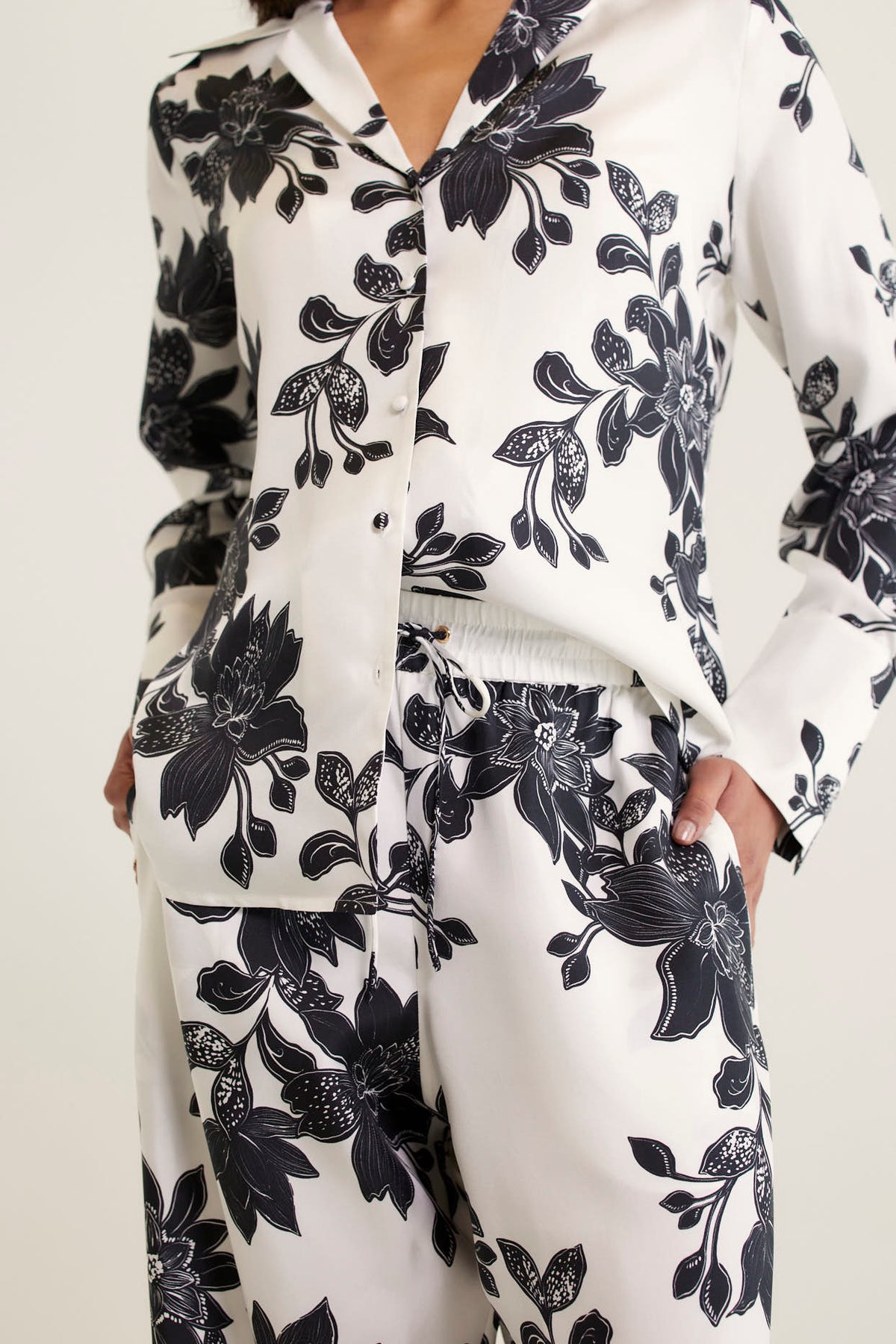 Alessandra - Classic Sabrina Silk Shirt
