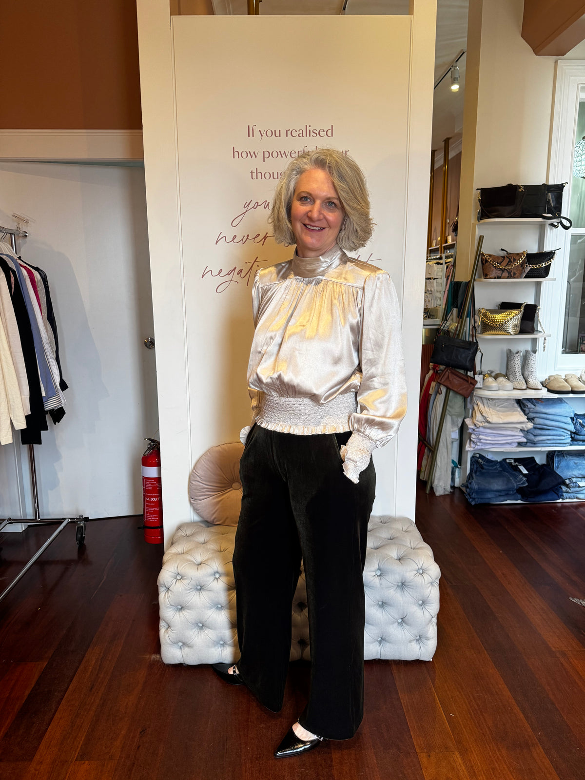 Joey the Label - Juliette Shimmer Blouse