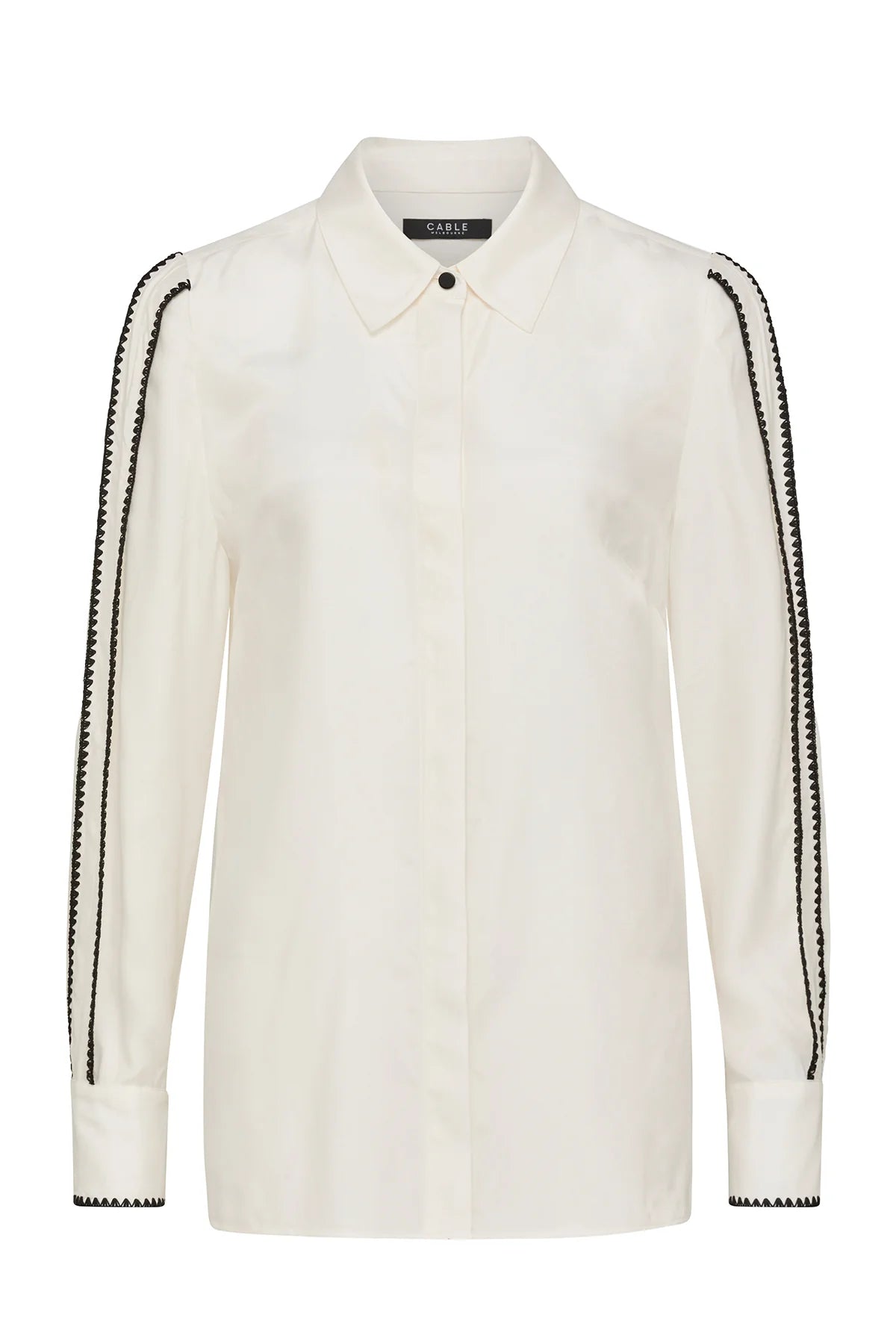Cable - Ivory Blouse