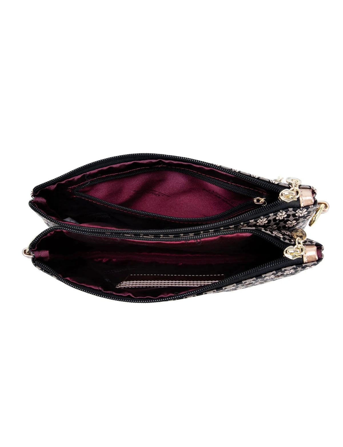 Dylan Vegan Cross Body Bag Black