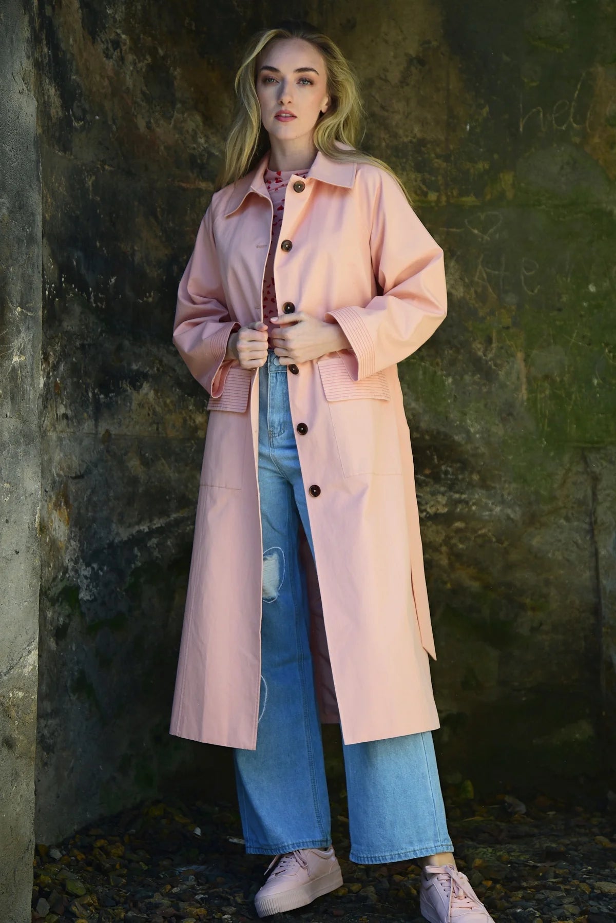 Coop - Sugar Coated Trench - Pink