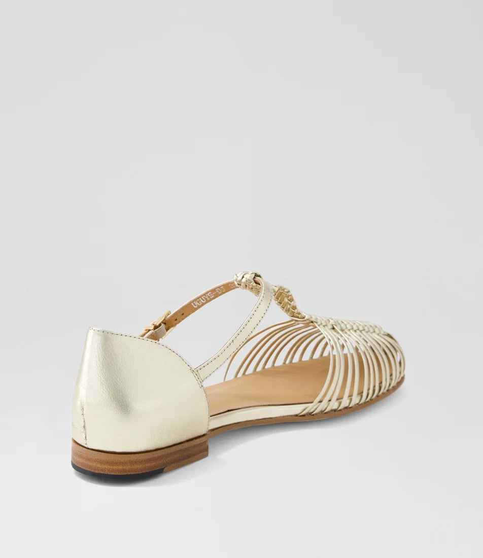Django & Juliette - Pale Gold UGUYS sandals