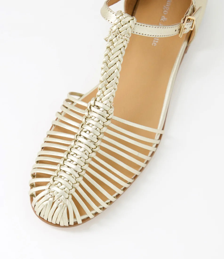 Django & Juliette - Pale Gold UGUYS sandals