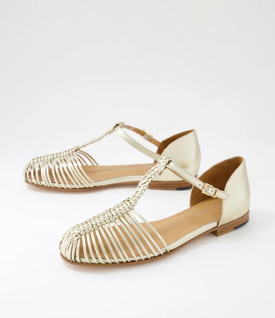 Django & Juliette - Pale Gold UGUYS sandals
