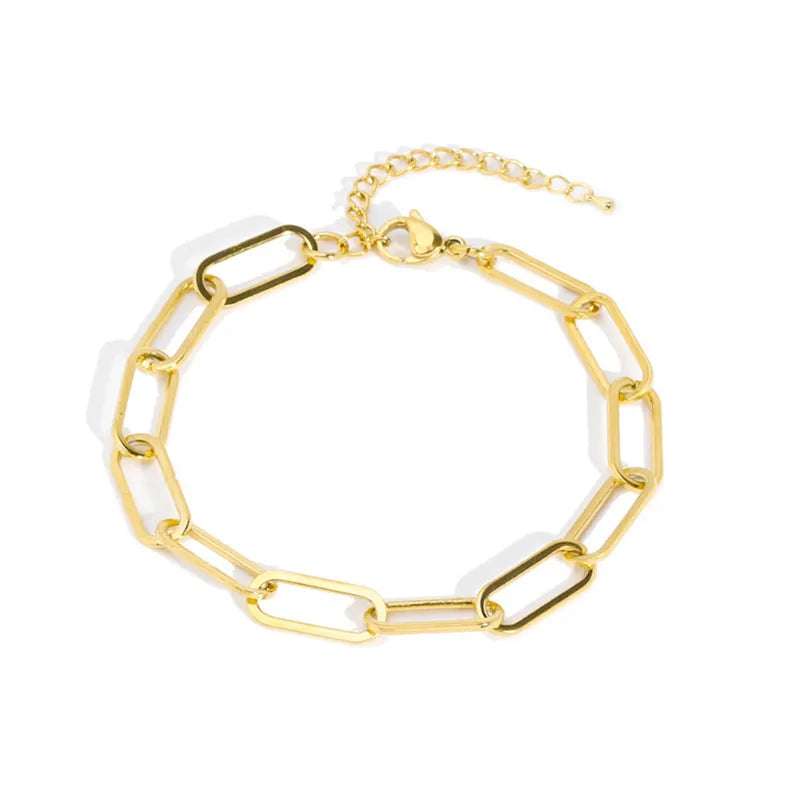 Gold Link Bracelet