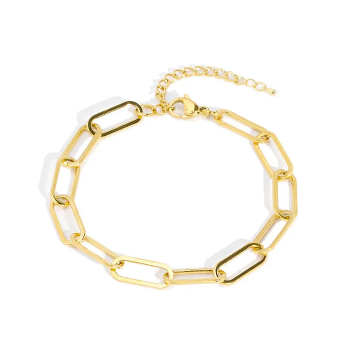 Gold Link Bracelet