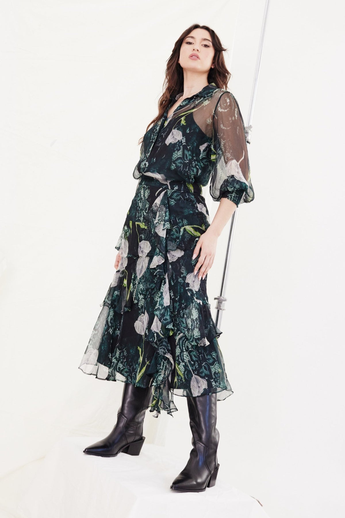 Kamare - Lily Print Twilght Blouse