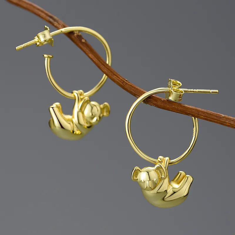 Silver/Gold Koala Ear Cuff