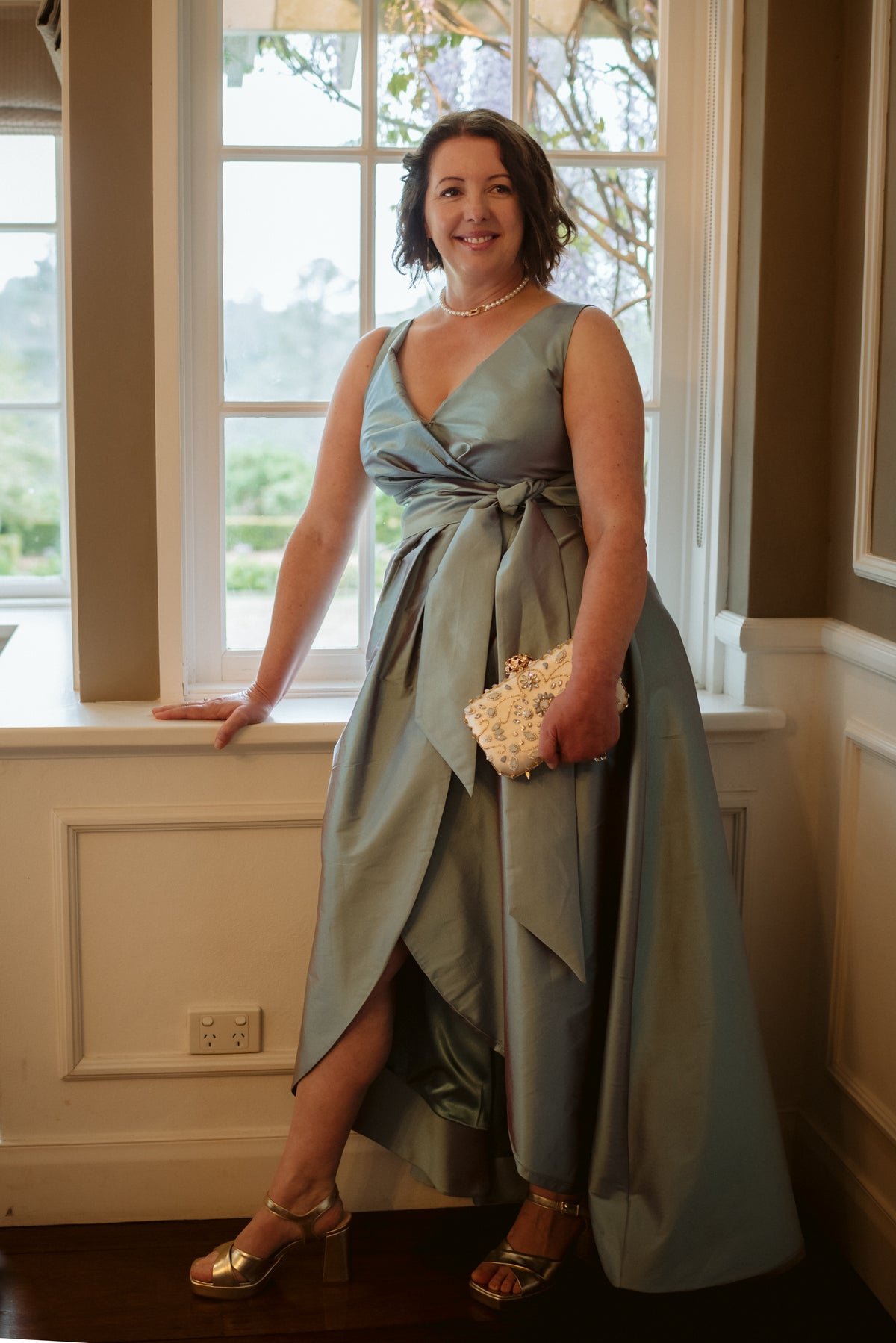 Moss & Spy - Rene Gown - Mint