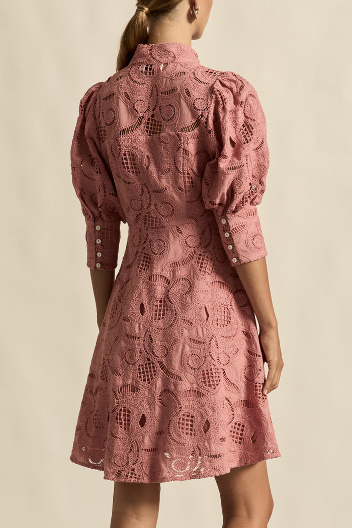Zoe Kratzmann - Empirical Dress - Vintage Bloom Pink Lace