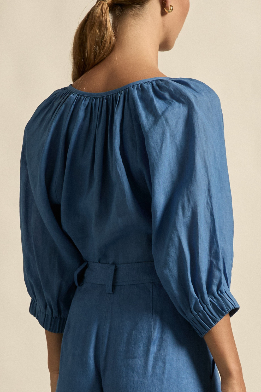 Zoe Kratzmann - Tranquil Top - Shoreline Blue