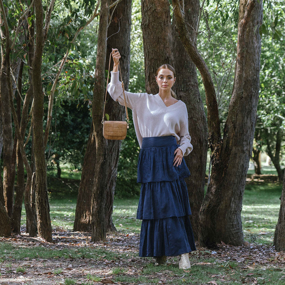 Arlington Milne Clara (Weave) Crossbody Handbag