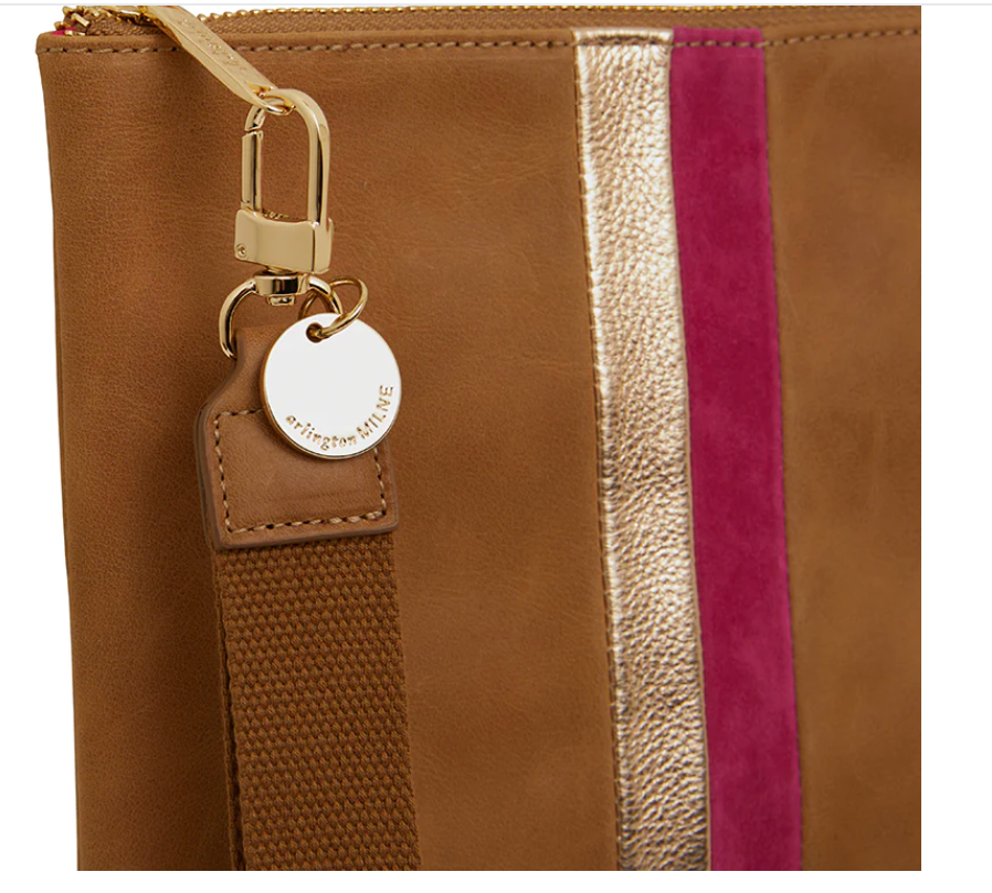 Arlington Milne Paige Clutch Stripe
