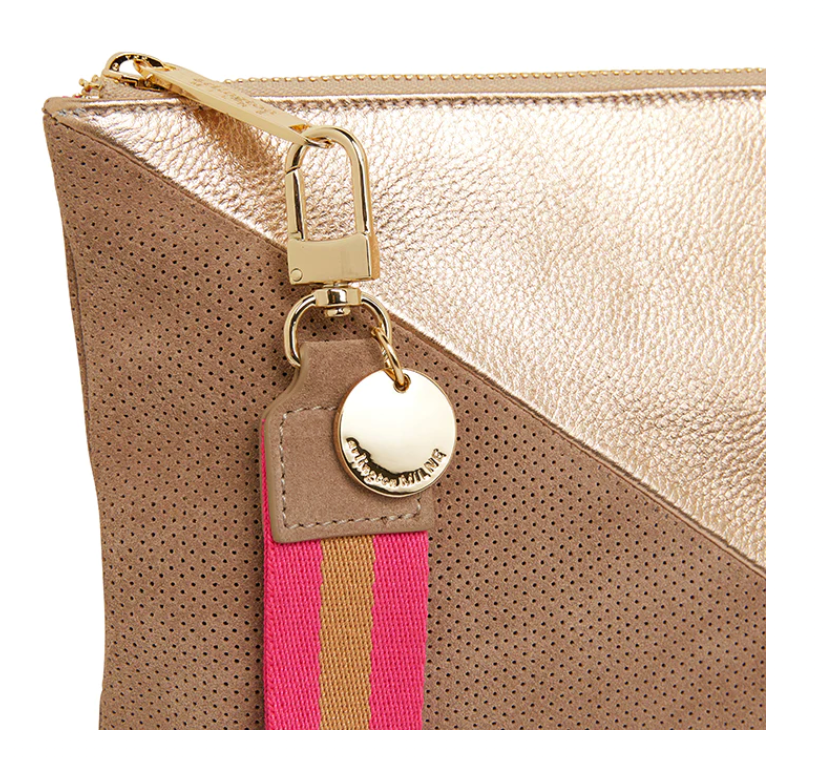 Arlington Milne Paige Clutch Stripe