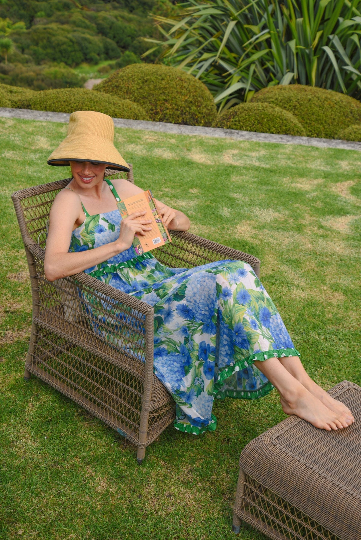 Curate On Deck Dress Hydrangea
