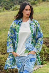 Curate Just Press Play Shirt Hydrangea