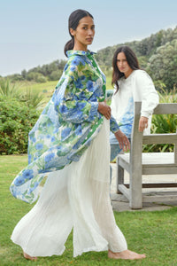 Curate Just Press Play Shirt Hydrangea