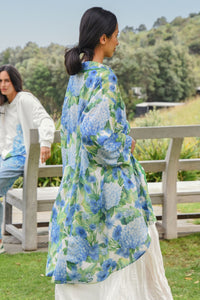 Curate Just Press Play Shirt Hydrangea