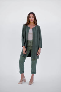 Maxted - Margot Cardigan in Army Green