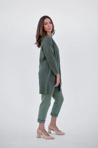 Maxted - Margot Cardigan in Army Green
