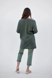 Maxted - Margot Cardigan in Army Green