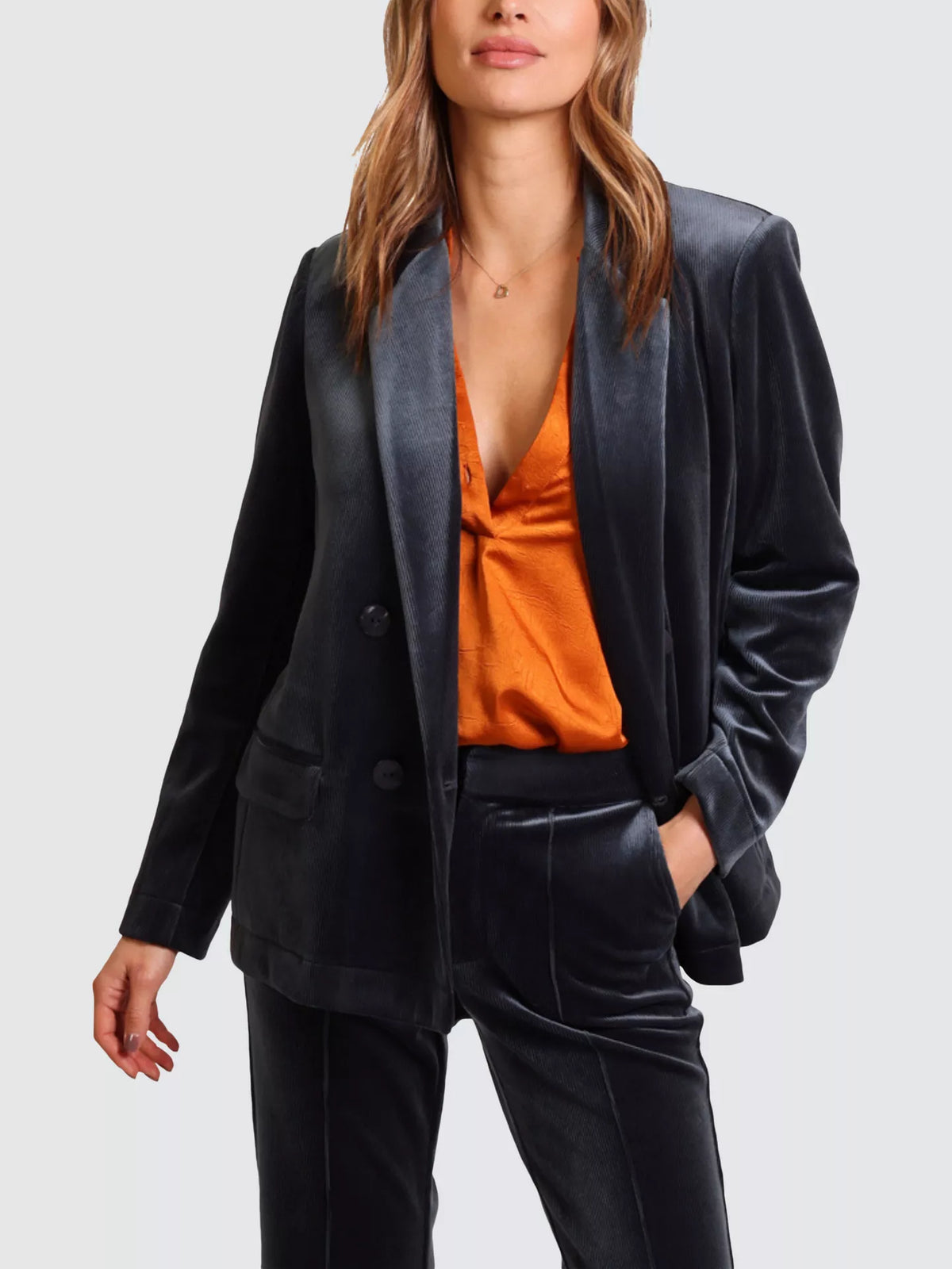 Traffic People - Corrie Bratter Ava Rose Cord Velvet  Jacket