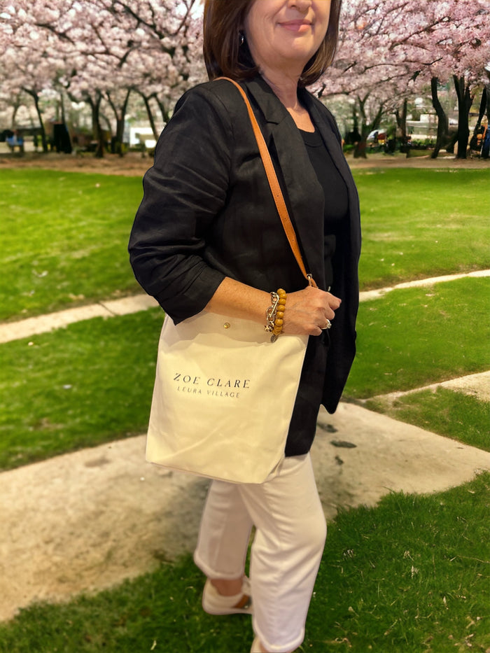 Zoe Clare Tote Bag & Cosmetic Bag