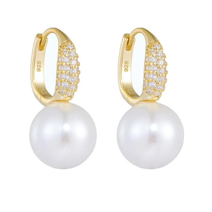 Sweet Pearl Drop Earrings