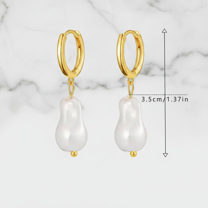Fresh Water Pearl Drop Earring