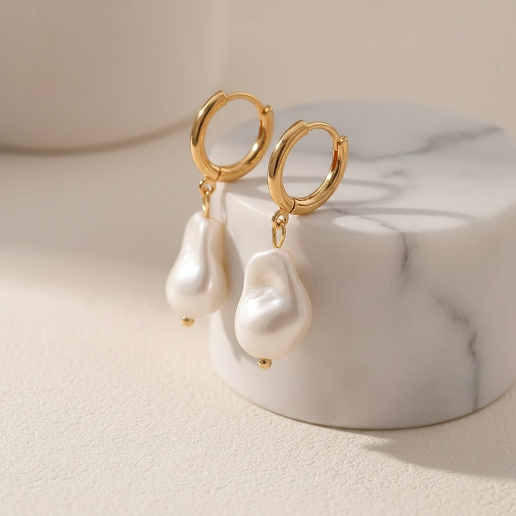 Fresh Water Pearl Drop Earring