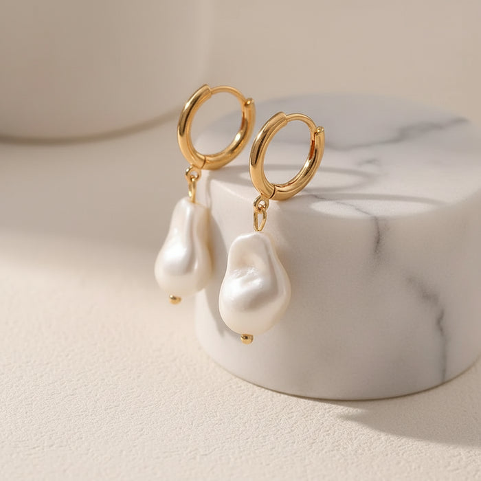 Fresh Water Pearl Drop Earring