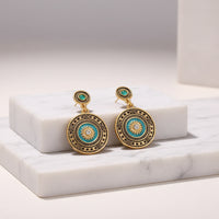 Retro Drop Earrings