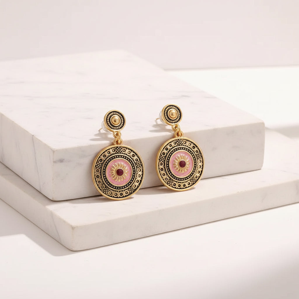 Retro Drop Earrings
