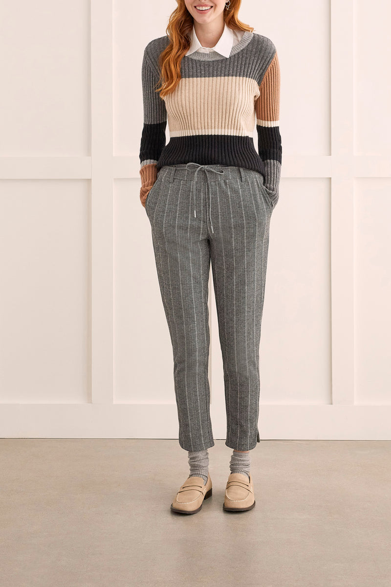 Tie Wasted Soft Ponte Pant